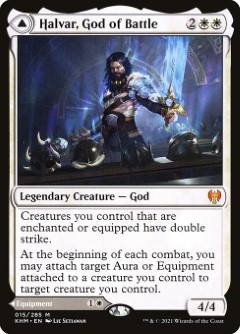 Halvar, God of Battle // Sword of the Realms Kaldheim